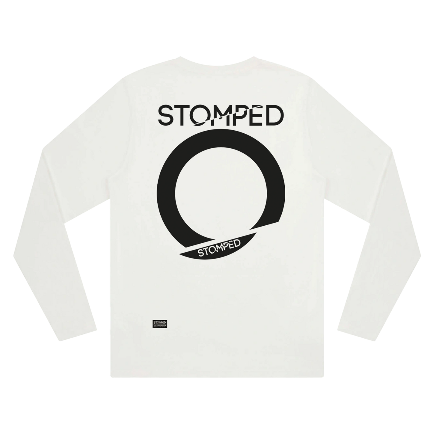 Symbol Back Longsleeve - white