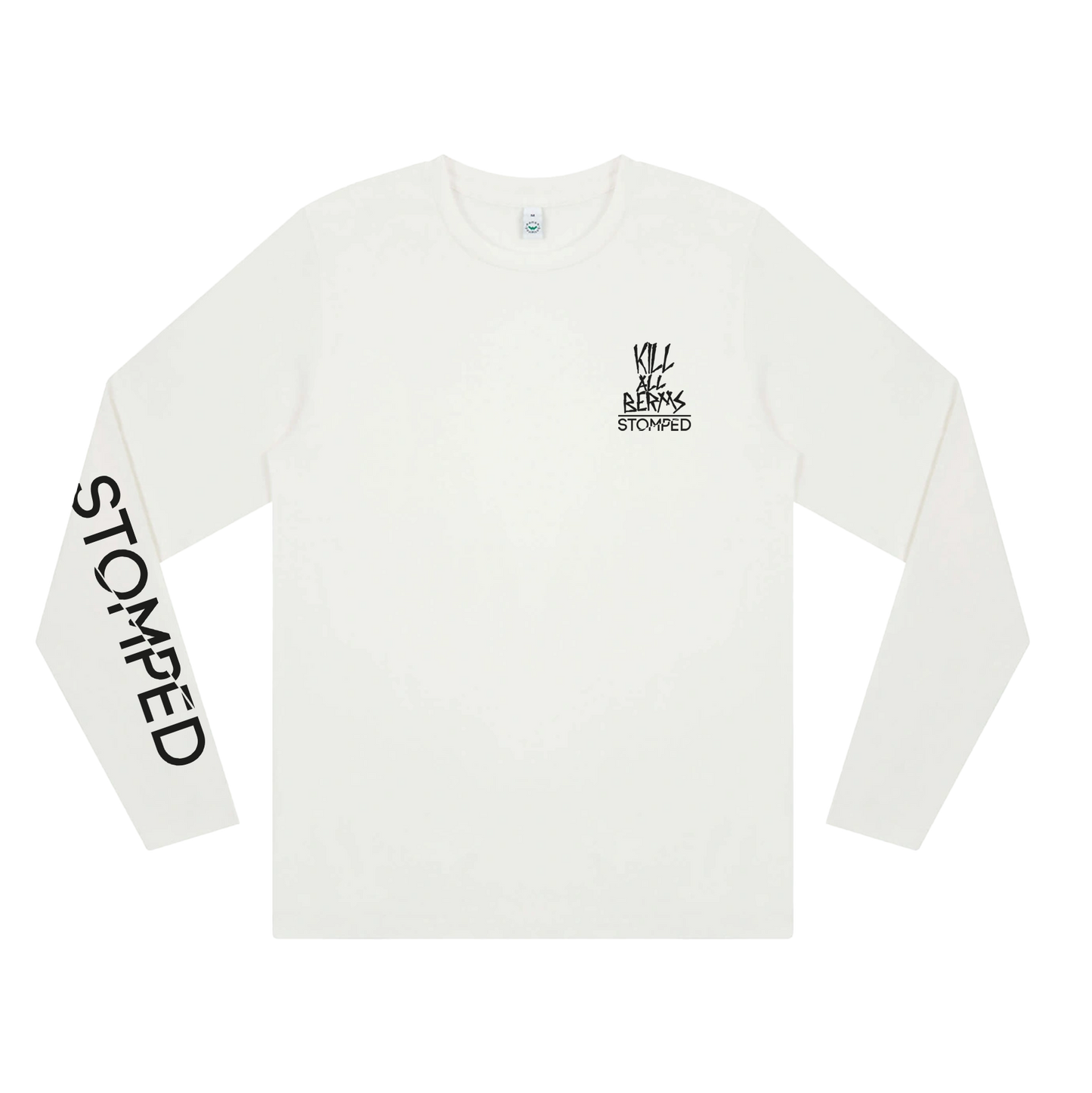 Kill all Berms Longsleeve - white
