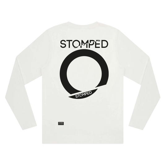 Symbol Back Longsleeve - white