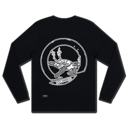 Wasted Turtle Longsleeve - black