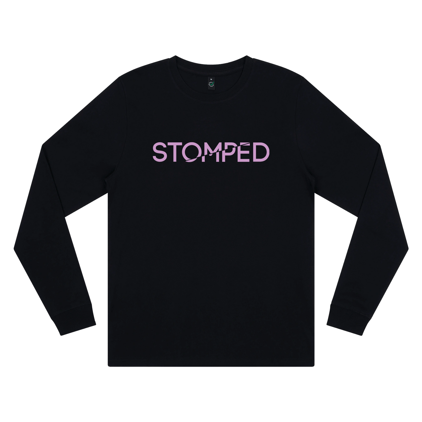 Lilac Symbol Back Longsleeve - Black