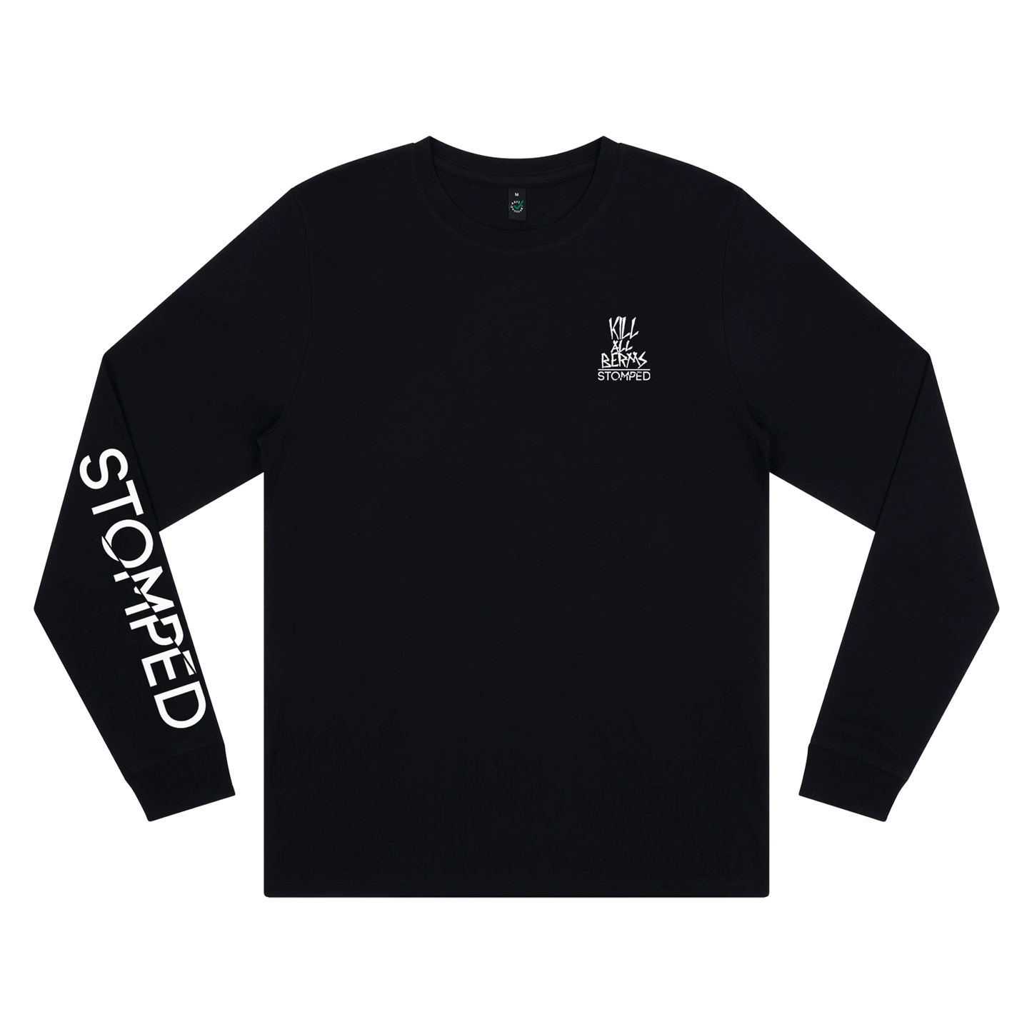 Kill all Berms Longsleeve - black